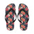 Tropical Flower Pattern Print Design TF020 Flip Flops-JorJune