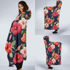 Tropical Flower Pattern Print Design TF020 Hooded Blanket-JORJUNE.COM