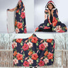Tropical Flower Pattern Print Design TF020 Hooded Blanket-JORJUNE.COM