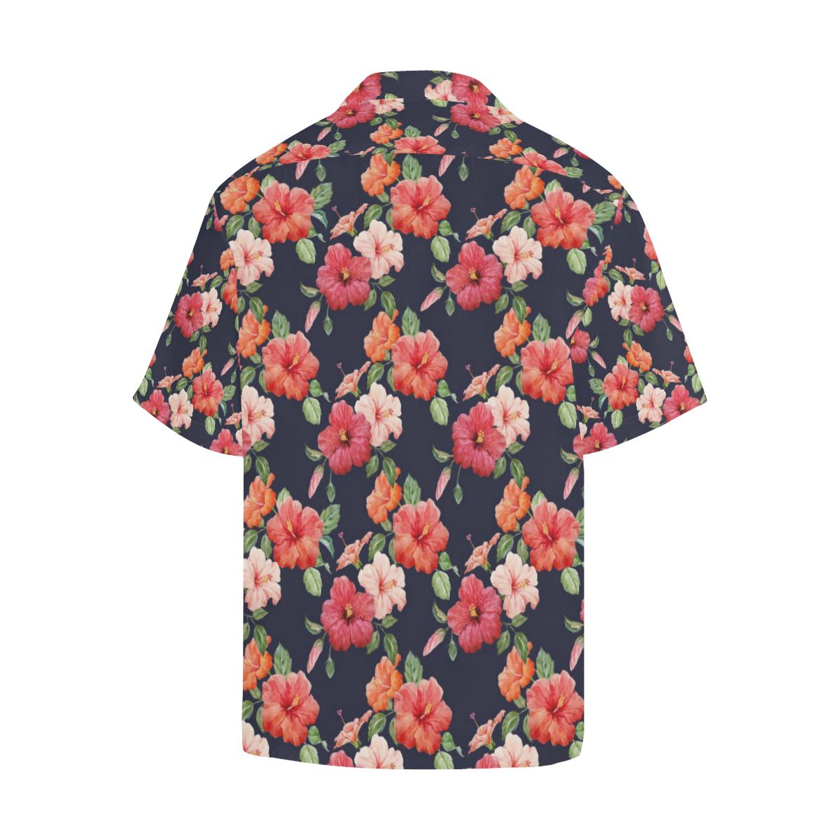 Tropical Flower Pattern Print Design TF020 Men Hawaiian Shirt-JorJune