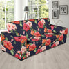 Tropical Flower Pattern Print Design TF020 Sofa Slipcover-JORJUNE.COM