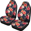 Tropical Flower Pattern Print Design TF020 Universal Fit Car Seat Covers-JorJune