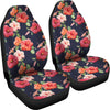 Tropical Flower Pattern Print Design TF020 Universal Fit Car Seat Covers-JorJune