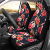 Tropical Flower Pattern Print Design TF020 Universal Fit Car Seat Covers-JorJune