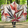 Tropical Flower Pattern Print Design TF021 Hooded Blanket-JORJUNE.COM