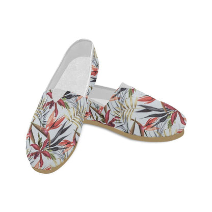 Tropical Flower Pattern Print Design TF021 Women Casual Shoes-JorJune.com