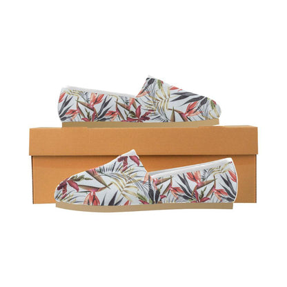 Tropical Flower Pattern Print Design TF021 Women Casual Shoes-JorJune.com