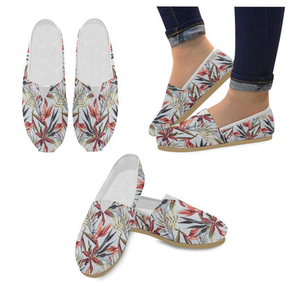 Tropical Flower Pattern Print Design TF021 Women Casual Shoes-JorJune.com