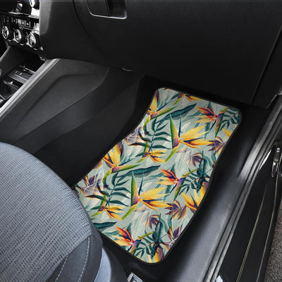 Tropical Flower Pattern Print Design TF022 Car Floor Mats-JORJUNE.COM