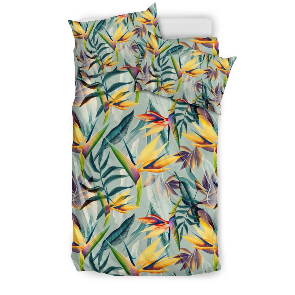 Tropical Flower Pattern Print Design TF022 Duvet Cover Bedding Set-JORJUNE.COM