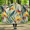 Tropical Flower Pattern Print Design TF022 Hooded Blanket-JORJUNE.COM