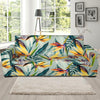 Tropical Flower Pattern Print Design TF022 Sofa Slipcover-JORJUNE.COM