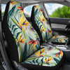 Tropical Flower Pattern Print Design TF022 Universal Fit Car Seat Covers-JorJune