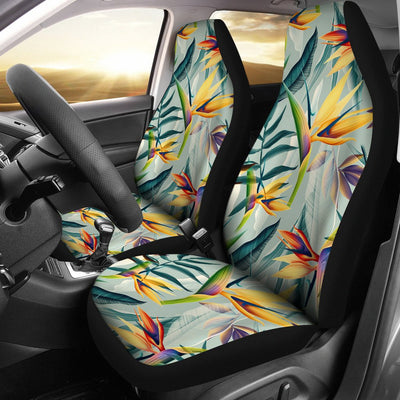 Tropical Flower Pattern Print Design TF022 Universal Fit Car Seat Covers-JorJune