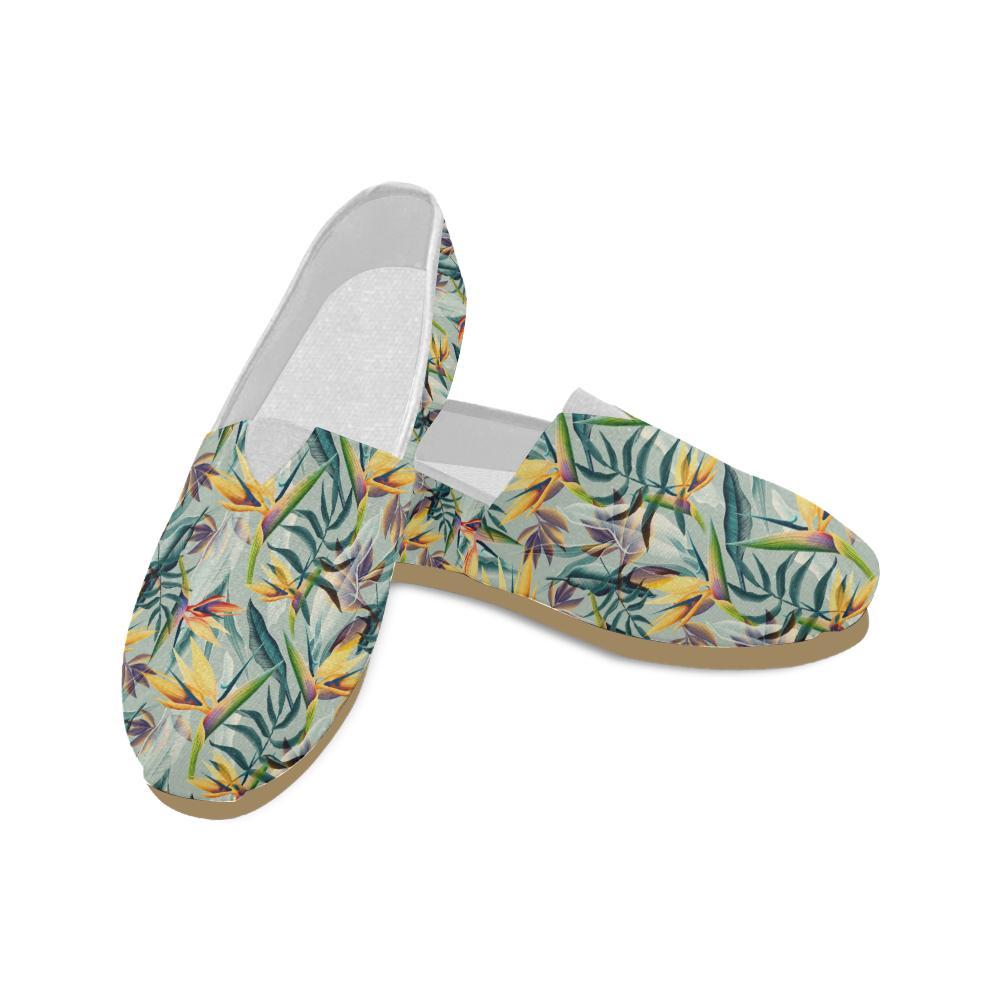 Tropical Flower Pattern Print Design TF022 Women Casual Shoes-JorJune.com
