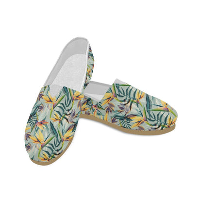 Tropical Flower Pattern Print Design TF022 Women Casual Shoes-JorJune.com