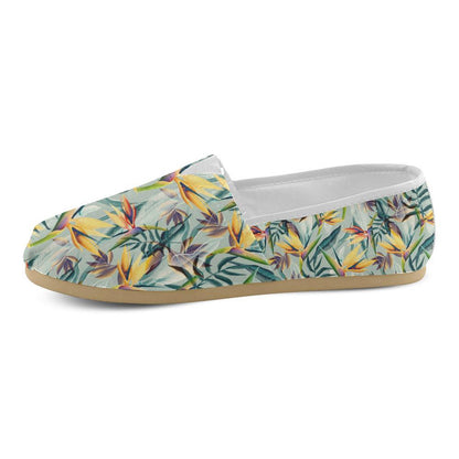 Tropical Flower Pattern Print Design TF022 Women Casual Shoes-JorJune.com