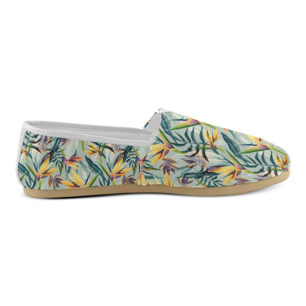 Tropical Flower Pattern Print Design TF022 Women Casual Shoes-JorJune.com