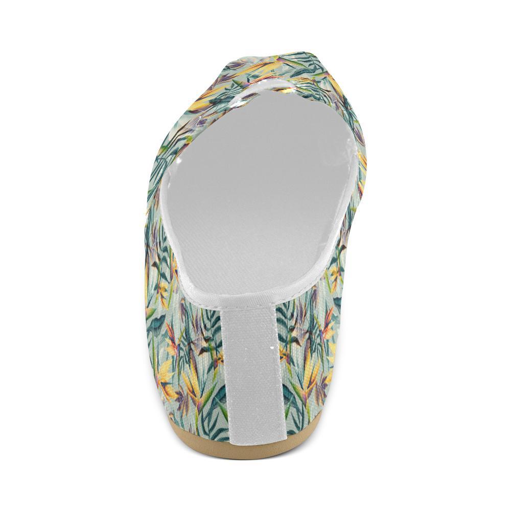Tropical Flower Pattern Print Design TF022 Women Casual Shoes-JorJune.com