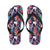 Tropical Flower Pattern Print Design TF023 Flip Flops-JorJune