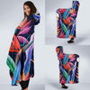 Tropical Flower Pattern Print Design TF023 Hooded Blanket-JORJUNE.COM