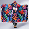 Tropical Flower Pattern Print Design TF023 Hooded Blanket-JORJUNE.COM