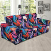 Tropical Flower Pattern Print Design TF023 Sofa Slipcover-JORJUNE.COM