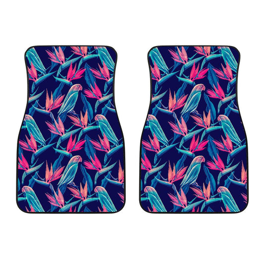 Tropical Flower Pattern Print Design TF024 Car Floor Mats-JORJUNE.COM
