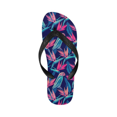 Tropical Flower Pattern Print Design TF024 Flip Flops-JorJune