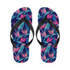 Tropical Flower Pattern Print Design TF024 Flip Flops-JorJune