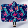 Tropical Flower Pattern Print Design TF024 Hooded Blanket-JORJUNE.COM