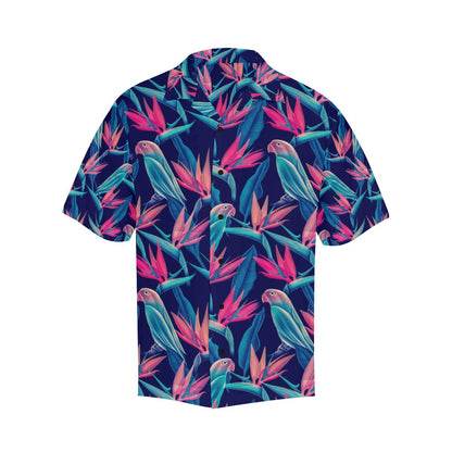 Tropical Flower Pattern Print Design TF024 Men Hawaiian Shirt-JorJune