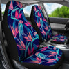 Tropical Flower Pattern Print Design TF024 Universal Fit Car Seat Covers-JorJune