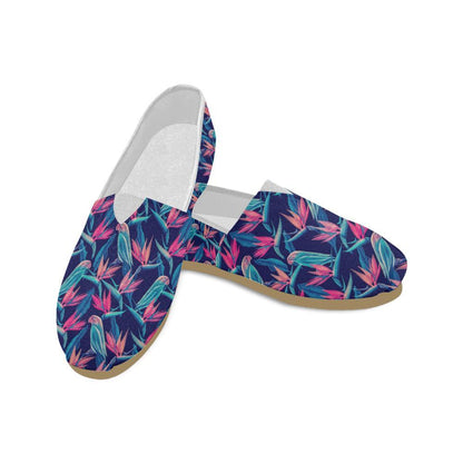 Tropical Flower Pattern Print Design TF024 Women Casual Shoes-JorJune.com