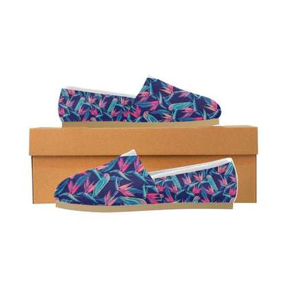 Tropical Flower Pattern Print Design TF024 Women Casual Shoes-JorJune.com