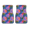 Tropical Flower Pattern Print Design TF025 Car Floor Mats-JORJUNE.COM