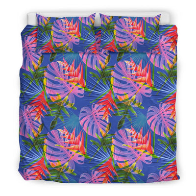 Tropical Flower Pattern Print Design TF025 Duvet Cover Bedding Set-JORJUNE.COM