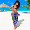 Tropical Flower Pattern Print Design TF025 Sarong Pareo Wrap-JORJUNE.COM