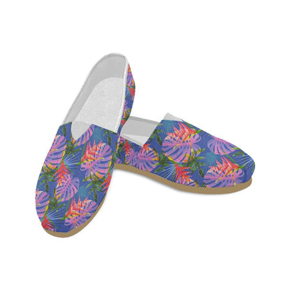 Tropical Flower Pattern Print Design TF025 Women Casual Shoes-JorJune.com