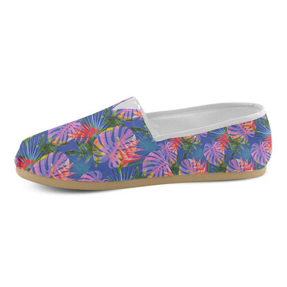 Tropical Flower Pattern Print Design TF025 Women Casual Shoes-JorJune.com