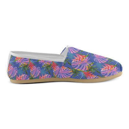 Tropical Flower Pattern Print Design TF025 Women Casual Shoes-JorJune.com