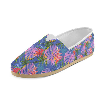 Tropical Flower Pattern Print Design TF025 Women Casual Shoes-JorJune.com