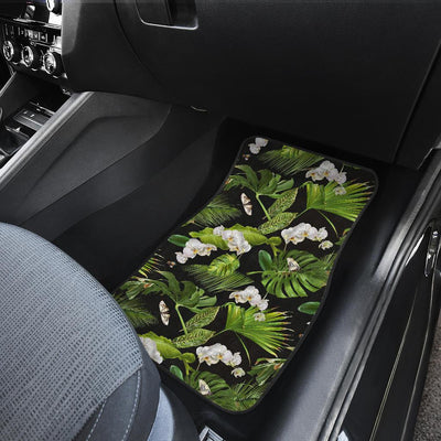 Tropical Flower Pattern Print Design TF026 Car Floor Mats-JORJUNE.COM