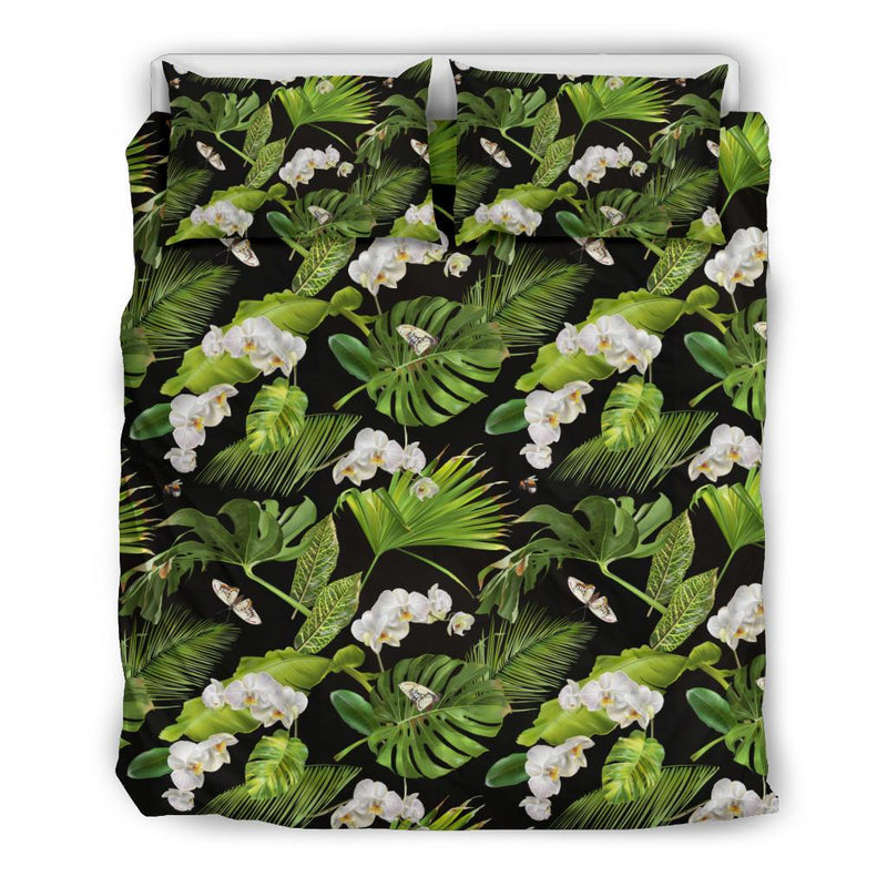 Tropical Flower Pattern Print Design TF026 Duvet Cover Bedding Set-JORJUNE.COM