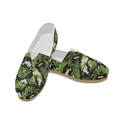 Tropical Flower Pattern Print Design TF026 Women Casual Shoes-JorJune.com