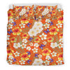 Tropical Flower Pattern Print Design TF027 Duvet Cover Bedding Set-JORJUNE.COM