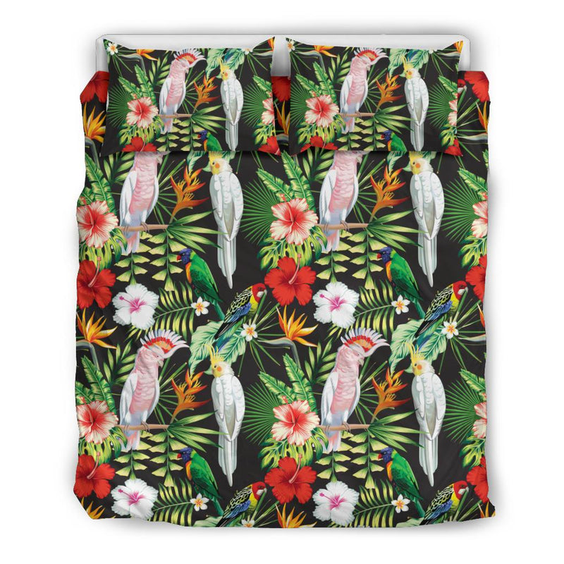 Tropical Flower Pattern Print Design TF03 Duvet Cover Bedding Set-JORJUNE.COM