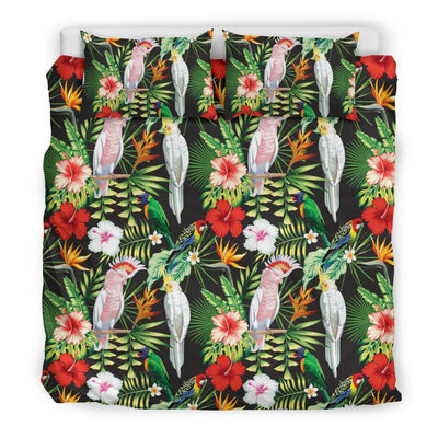 Tropical Flower Pattern Print Design TF03 Duvet Cover Bedding Set-JORJUNE.COM