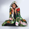 Tropical Flower Pattern Print Design TF03 Hooded Blanket-JORJUNE.COM