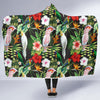 Tropical Flower Pattern Print Design TF03 Hooded Blanket-JORJUNE.COM